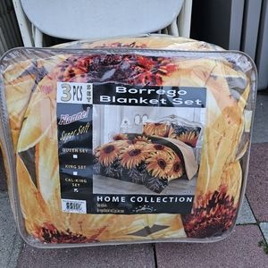 Calking Borrego Blanket 3 piece set